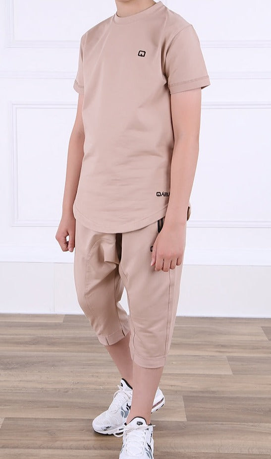 QL Nautik Set for Boys in Beige